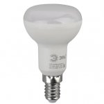 Лампа светодиодная ЭРА,6(50)Вт, цоколь E14, рефлект.,тепл. бел., 30000ч, LED smdR50-6w-827-E14