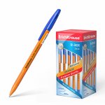Ручка шариковая ErichKrause R-301 Orange Stick 0.7, цвет чернил синий