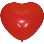 Воздушные шары,  50шт., М10/25см, Поиск "Сердце", декор
