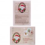 Новогодний набор "Письмо Деда Мороза", конверт, бланк письма
