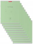Тетрадь 12 листов ErichKrause® Классика зеленая, клетка