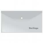 Папка-конверт на кнопке Berlingo, C6, 180мкм, матовая
