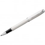 Ручка-роллер Parker "IM White CT" черная, 0,8мм, подар. уп.