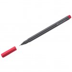 Ручка капиллярная Faber-Castell "Grip Finepen" карминная, 0,4мм, трехгранная