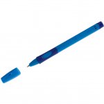 Ручка шариковая Stabilo "LeftRight" для правшей, синяя, 0,8мм, грип, голубой корпус
