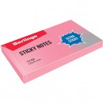 Самоклеящийся блок Berlingo "Ultra Sticky", 125*75мм, 100л, пастель, розовый