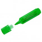 Текстовыделитель Faber-Castell "46 Superfluorescent" флуоресцентный зеленый, 1-5мм