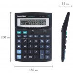 Калькулятор настольный STAFF STF-888-12 (200х150мм), 12 разрядов, двойное питание