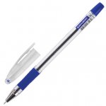 Ручка шариковая масляная с грипом BRAUBERG Model-XL ORIGINAL, синяя,узел 0,7мм,линия 0,35мм