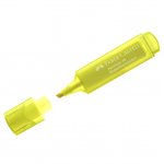 Текстовыделитель Faber-Castell "46 Superfluorescent" флуоресцентный желтый, 1-5мм