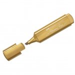 Текстовыделитель Faber-Castell "TL 46", золото, металлик, 1-5 мм