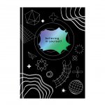 Записная книжка А5 80л. BG "Поверь в себя", soft-touch ламинация, блок в точку, 100 гр/м2