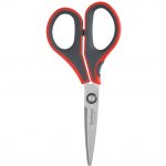 Ножницы Berlingo "Smart tech", 13см, красные, европодвес