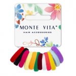 Резинки для волос НАБОР 12 шт, мягкие, маленькие, яркие цвета MONTE VITA 457050 Резинки для волос НАБОР 12 шт, мягкие, маленькие, яркие цвета MONTE VITA 457050