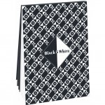 Скетчбук - планшет 30л., А5 Лилия Холдинг "Черный и белый", на склейке, 160г/м2