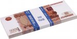 Деньги шуточные "5000 рублей", упаковка с ероподвесом, ш/к 72502