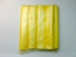 Пакет фасовочный 24х37 рулон (12мкм)  жёлтый 100 шт