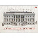 Альбом для черчения А4 32л., склейка, 190г/м, подложка, HATBER, Классика, 004192 Альбом для черчения А4 32л., склейка, 190г/м, подложка, HATBER, Классика, 004192