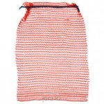 Сетки-мешки овощные 30х47 (до 9 кг) с завязками, с ручками; Красные