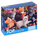 Пазлы «Игривые котята», 500 элементов