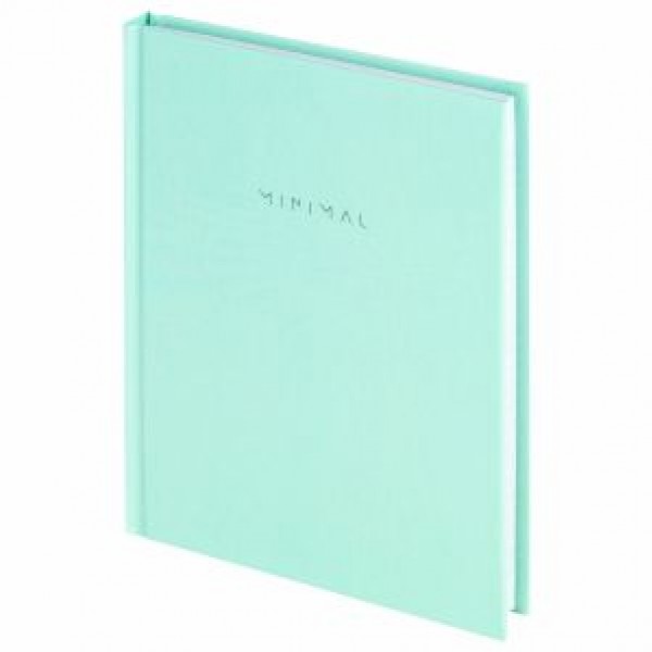 купить Блокнот МАЛЫЙ ФОРМАТ 110х147мм, А6, 80л, твердый, клетка, BRAUBERG Minimal мятный, 116451 в Тамбове