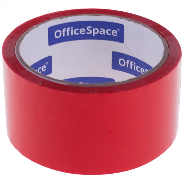 купить Клейкая лента упаковочная OfficeSpace, 48мм*40м, 45мкм, красная в Тамбове