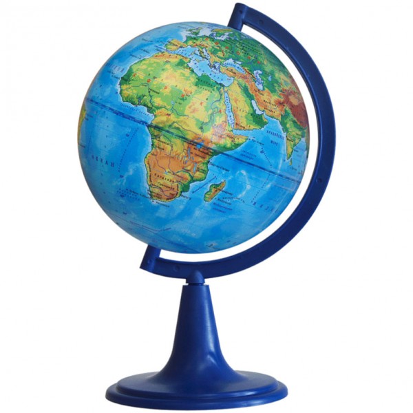 купить Глобус физический Globen 15см, на круглой подставке 105% в Тамбове