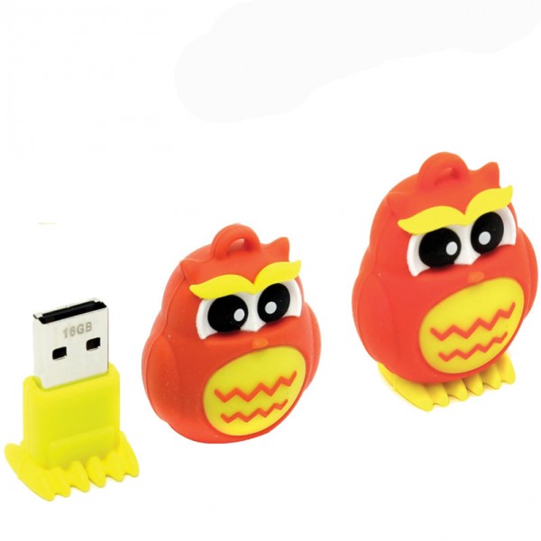 купить Память Smart Buy "Wild series" Сова 16GB, USB 2.0 Flash Drive, красный в Тамбове