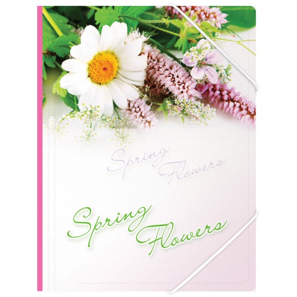 купить Папка на резинке Berlingo "Spring Flowers" А4, 550мкм, рисунок в Тамбове