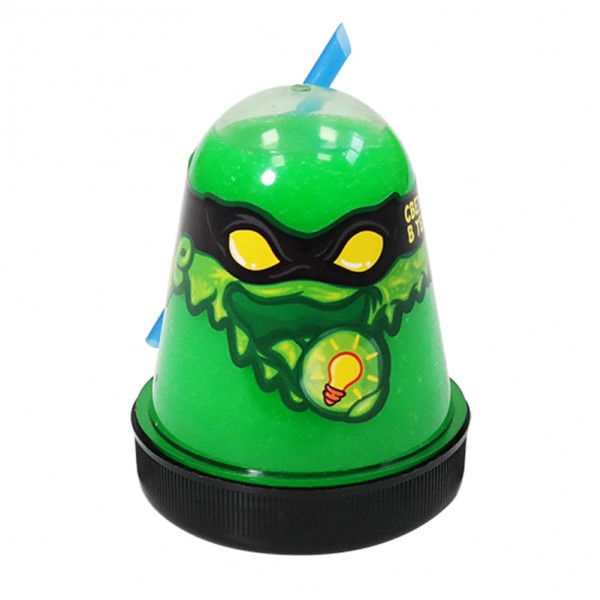 купить Слайм Slime "Ninja", зеленый, светится в темноте, 130г в Тамбове