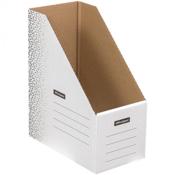 купить Накопитель-лоток архивный из микрогофрокартона OfficeSpace "Standard" плотный 150мм белый 1400л в Тамбове