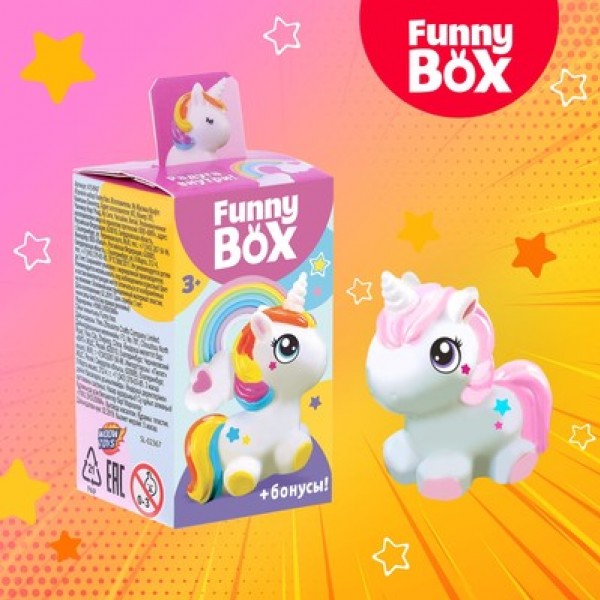 купить Набор для детей Funny Box «Пони», набор: радуга, инструкция, наклейки, МИКС в Тамбове