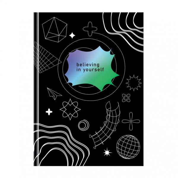 купить Записная книжка А5 80л. BG "Поверь в себя", soft-touch ламинация, блок в точку, 100 гр/м2 в Тамбове
