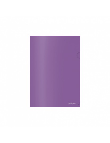 купить Папка-скоросшиватель пластиковая ErichKrause® Fizzy Vivid, A4,фиолетовый в Тамбове