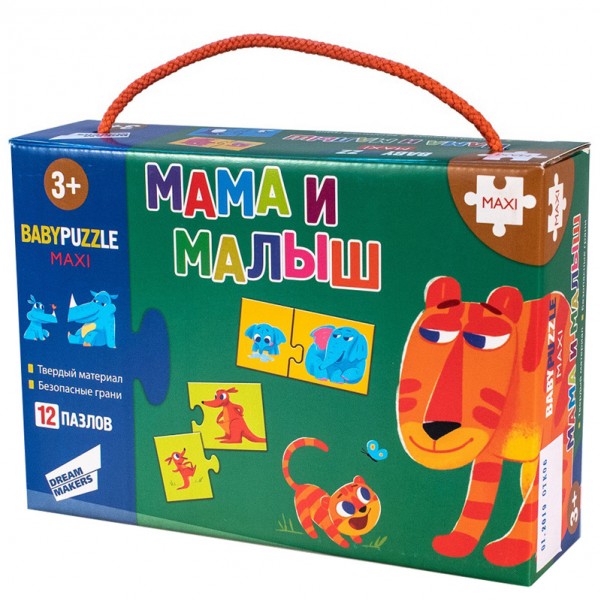купить Игра настольная Dream Makers "Мама и малыш", картонная коробка в Тамбове
