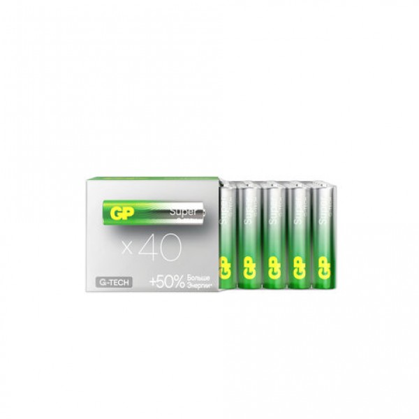 купить Батарейки GP Super G-Tech, AAA (LR03,24А), алкалиновые, мизинчиковые в Тамбове