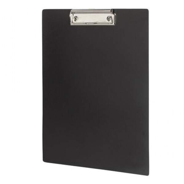 купить Доска-планшет STAFF с прижимом А4 (315х235 мм), пластик, 1 мм, черная в Тамбове