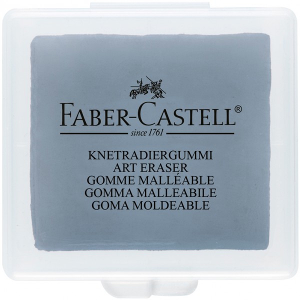 купить Ластик-клячка Faber-Castell, формопласт, 40*35*10мм, серый, пластик. контейнер в Тамбове