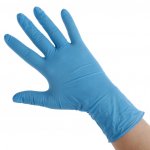 Перчатки нитриловые (XL) (пара) голубые