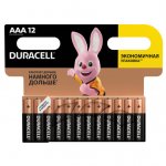 Батарейка  DURACELL Basic, AAA(LR03, 24А),алкалиновые,мизинчиковые,блистер,(ш/к 9254)