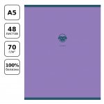 Тетрадь предметная 48л. BG "Monocolor. Element" - Алгебра, ламинация soft-touch, выб. лак, 70г/м2
