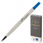 Стержень для ручки-роллера PARKER Quink RB, металлический, 116 мм, линия 0,5 мм, синий, 1950279