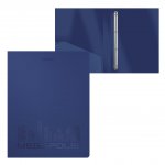 Папка на 4 кольцах пластиковая ErichKrause® MEGAPOLIS, 24 мм, А4, синий